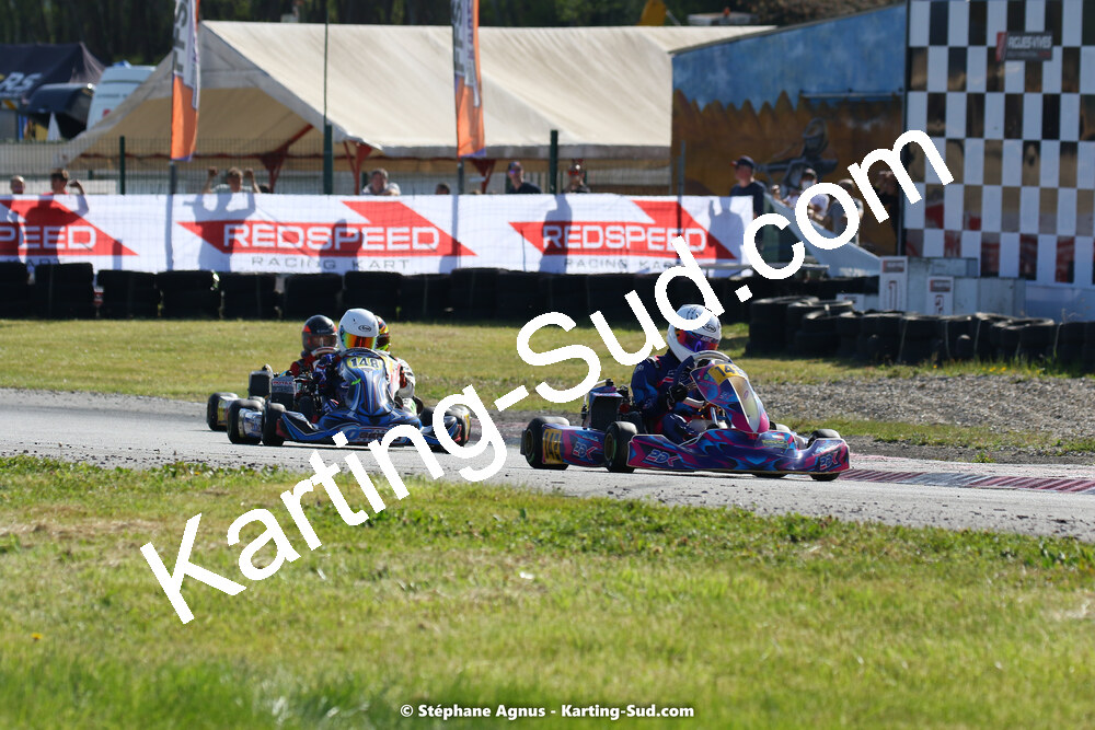16 & 17/04/2022 : 3ème manche du Championnat du Sud 2022 au circuit d’Aigues-Vives (photos Stéphane Agnus) 2022 — karting