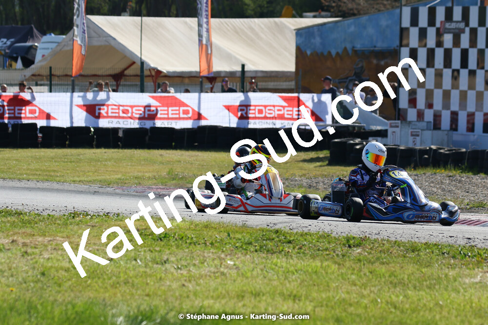 16 & 17/04/2022 : 3ème manche du Championnat du Sud 2022 au circuit d’Aigues-Vives (photos Stéphane Agnus) 2022 — karting