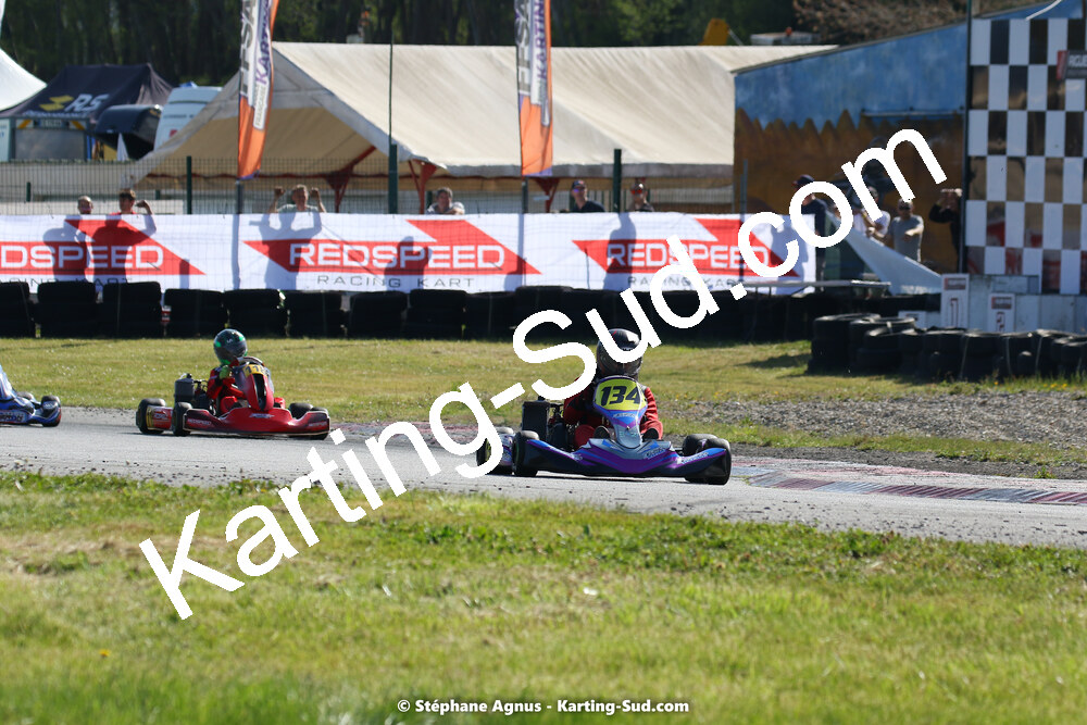 16 & 17/04/2022 : 3ème manche du Championnat du Sud 2022 au circuit d’Aigues-Vives (photos Stéphane Agnus) 2022 — karting