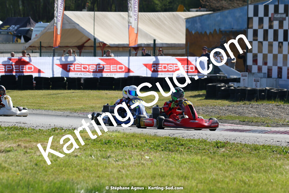 16 & 17/04/2022 : 3ème manche du Championnat du Sud 2022 au circuit d’Aigues-Vives (photos Stéphane Agnus) 2022 — karting