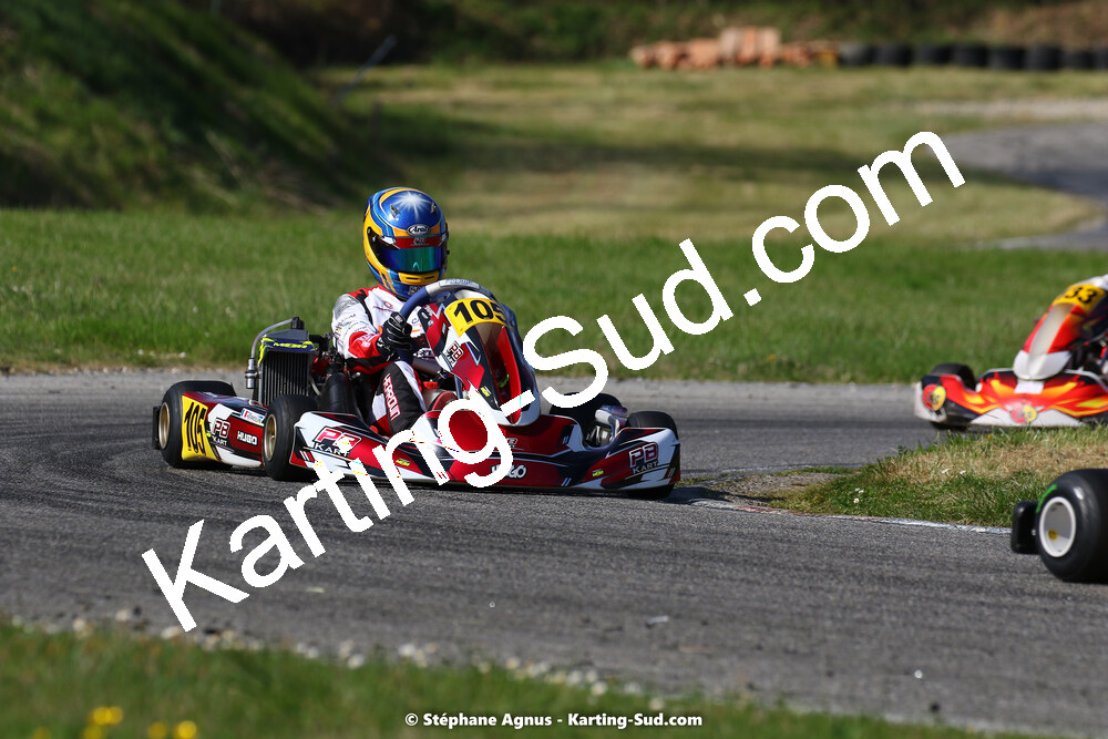 16 & 17/04/2022 : 3ème manche du Championnat du Sud 2022 au circuit d’Aigues-Vives (photos Stéphane Agnus) 2022 — karting