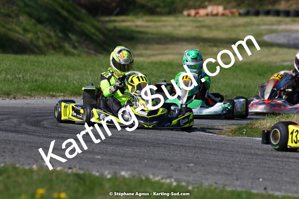 16 & 17/04/2022 : 3ème manche du Championnat du Sud 2022 au circuit d’Aigues-Vives (photos Stéphane Agnus) 2022 — karting