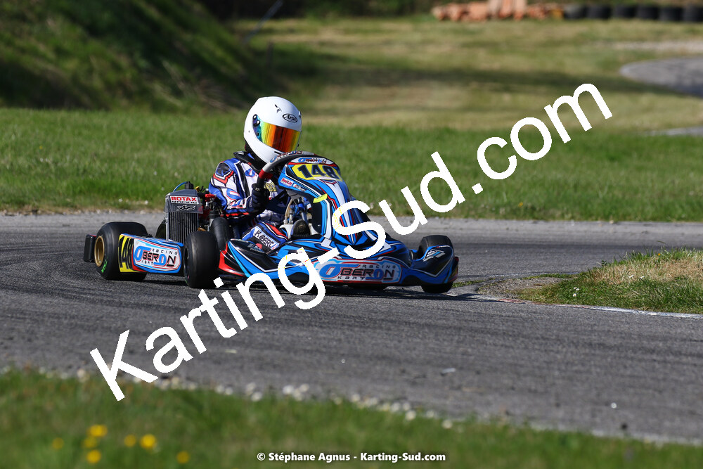 16 & 17/04/2022 : 3ème manche du Championnat du Sud 2022 au circuit d’Aigues-Vives (photos Stéphane Agnus) 2022 — karting