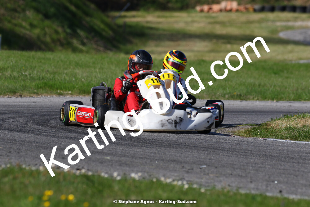 16 & 17/04/2022 : 3ème manche du Championnat du Sud 2022 au circuit d’Aigues-Vives (photos Stéphane Agnus) 2022 — karting