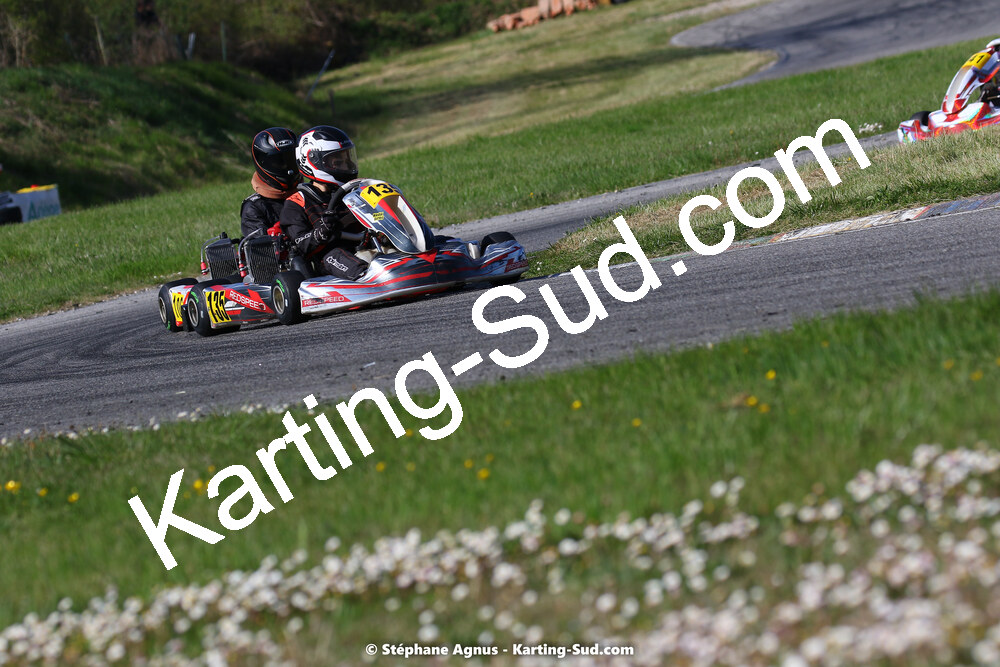 16 & 17/04/2022 : 3ème manche du Championnat du Sud 2022 au circuit d’Aigues-Vives (photos Stéphane Agnus) 2022 — karting