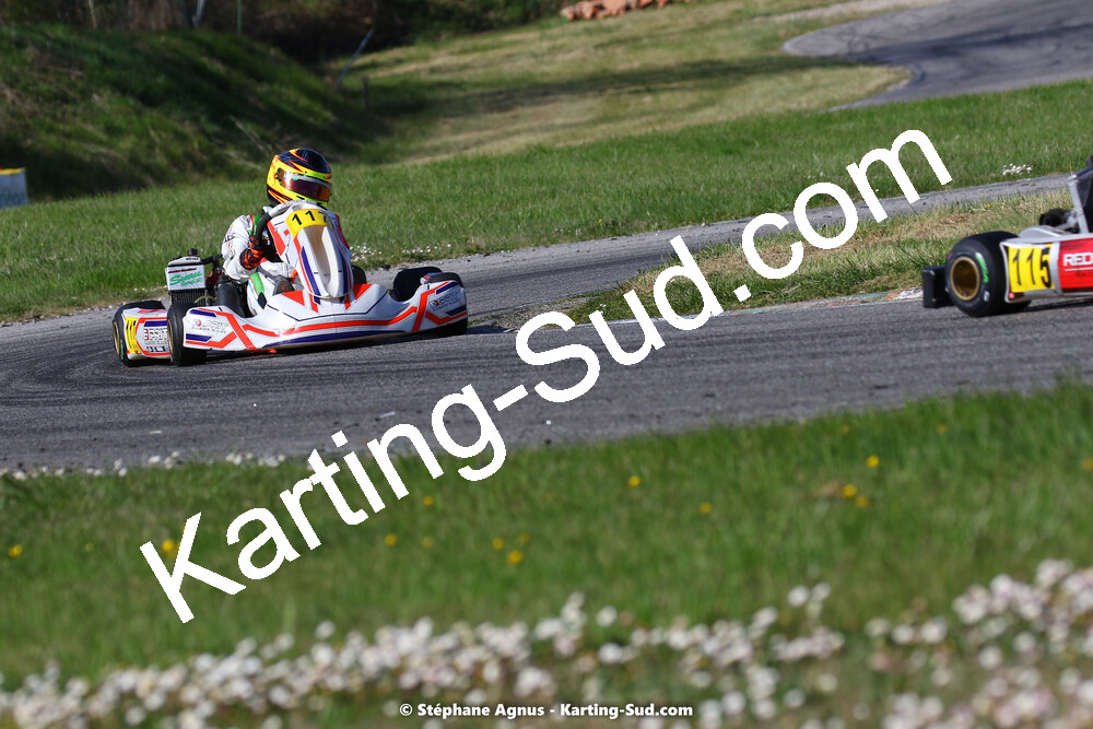 16 & 17/04/2022 : 3ème manche du Championnat du Sud 2022 au circuit d’Aigues-Vives (photos Stéphane Agnus) 2022 — karting