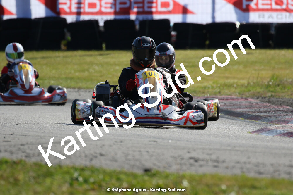 16 & 17/04/2022 : 3ème manche du Championnat du Sud 2022 au circuit d’Aigues-Vives (photos Stéphane Agnus) 2022 — karting