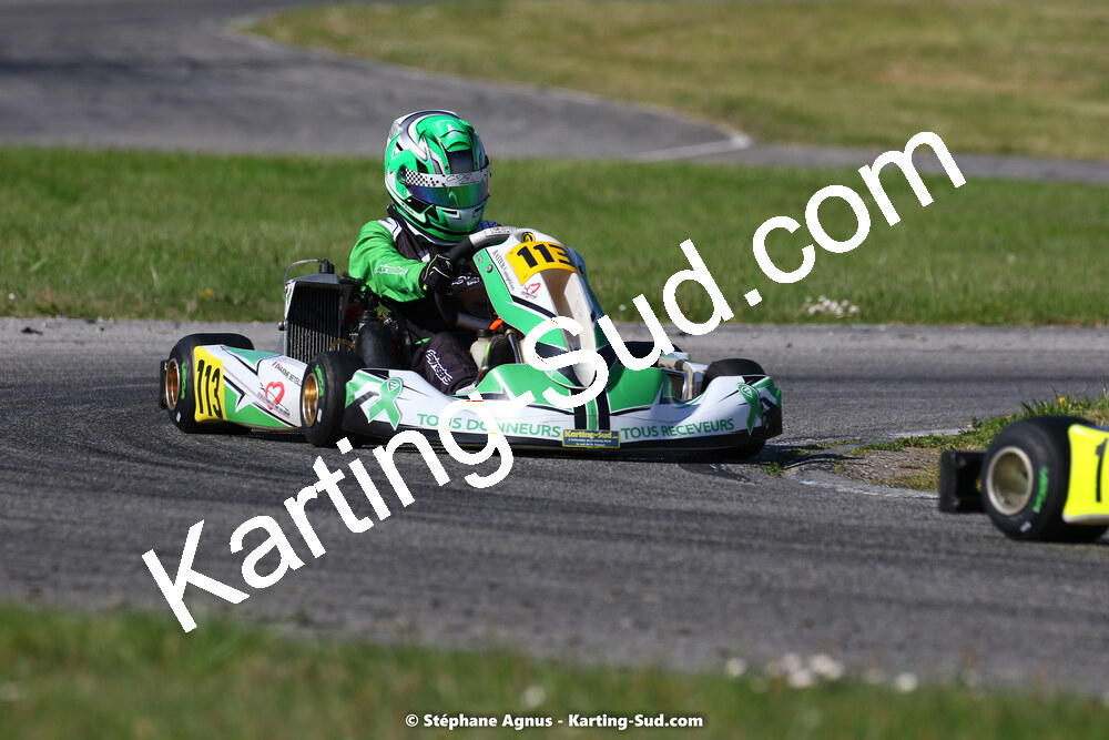 16 & 17/04/2022 : 3ème manche du Championnat du Sud 2022 au circuit d’Aigues-Vives (photos Stéphane Agnus) 2022 — karting