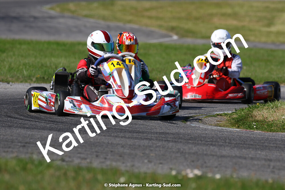 16 & 17/04/2022 : 3ème manche du Championnat du Sud 2022 au circuit d’Aigues-Vives (photos Stéphane Agnus) 2022 — karting