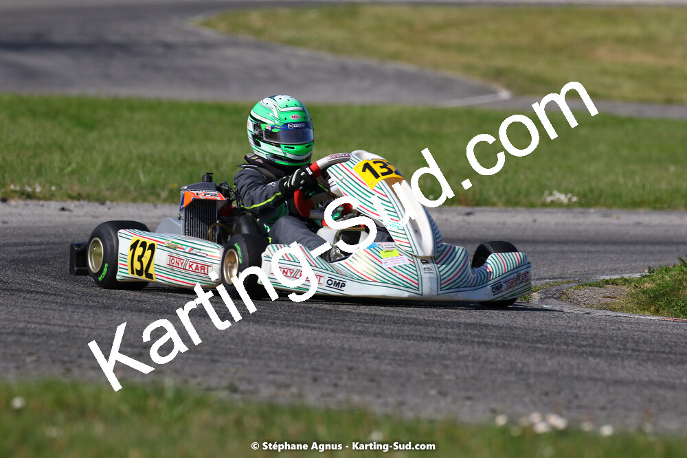 16 & 17/04/2022 : 3ème manche du Championnat du Sud 2022 au circuit d’Aigues-Vives (photos Stéphane Agnus) 2022 — karting