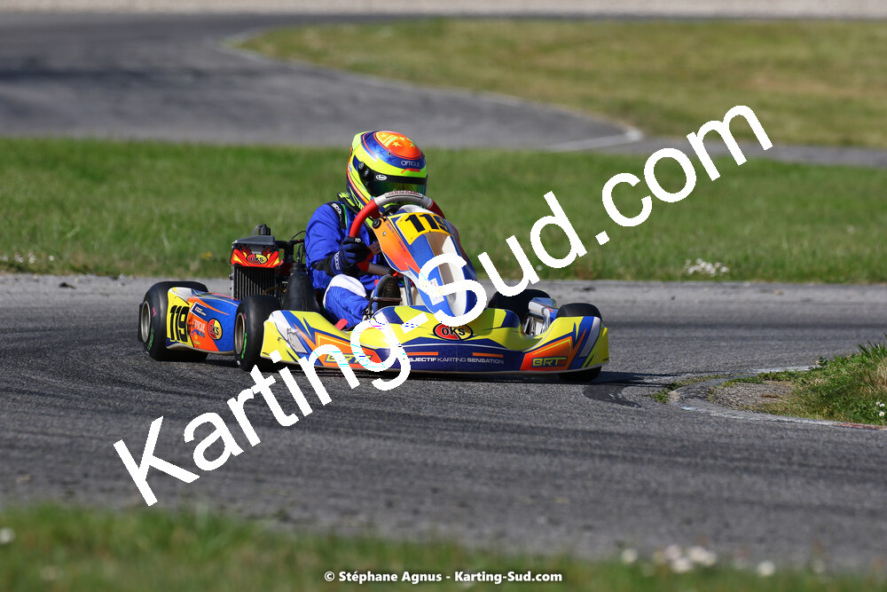 16 & 17/04/2022 : 3ème manche du Championnat du Sud 2022 au circuit d’Aigues-Vives (photos Stéphane Agnus) 2022 — karting