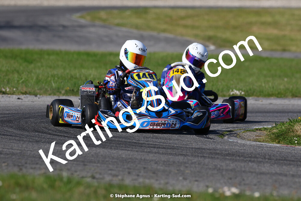 16 & 17/04/2022 : 3ème manche du Championnat du Sud 2022 au circuit d’Aigues-Vives (photos Stéphane Agnus) 2022 — karting