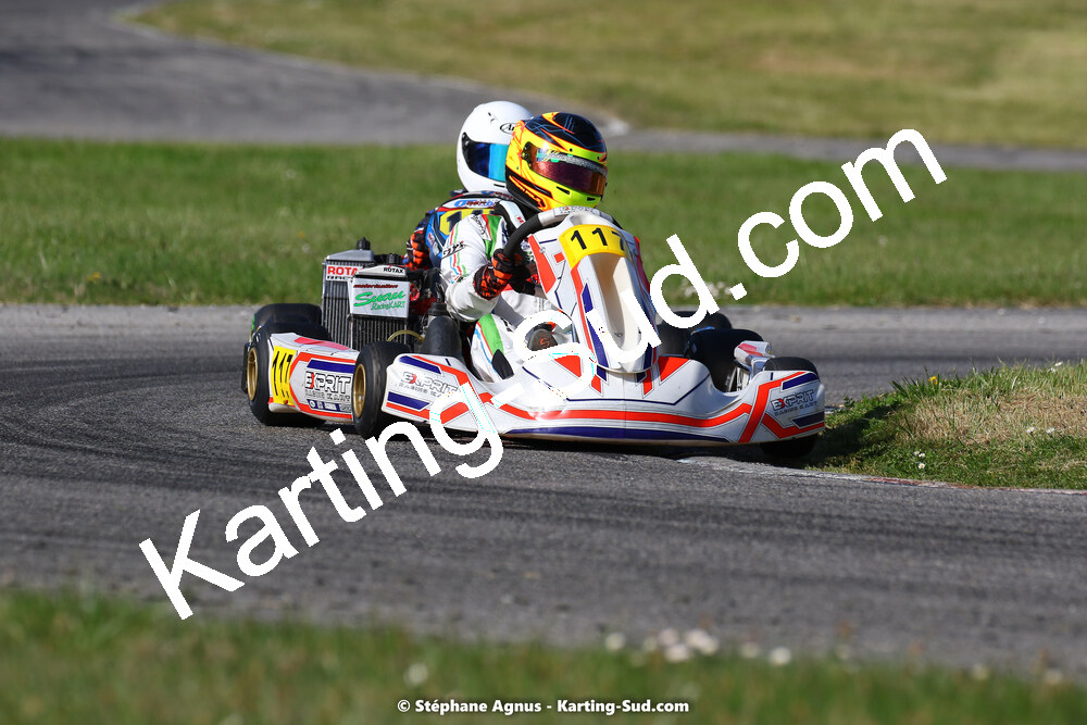 16 & 17/04/2022 : 3ème manche du Championnat du Sud 2022 au circuit d’Aigues-Vives (photos Stéphane Agnus) 2022 — karting