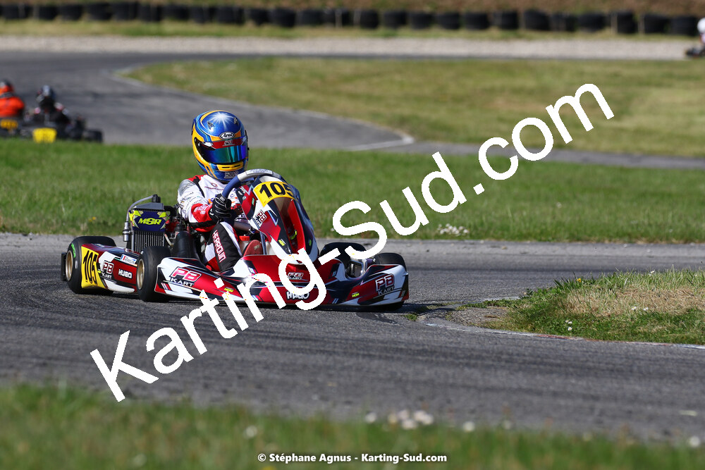 16 & 17/04/2022 : 3ème manche du Championnat du Sud 2022 au circuit d’Aigues-Vives (photos Stéphane Agnus) 2022 — karting