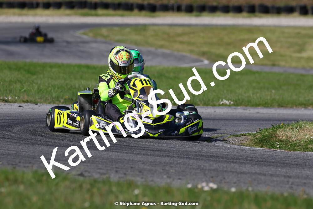 16 & 17/04/2022 : 3ème manche du Championnat du Sud 2022 au circuit d’Aigues-Vives (photos Stéphane Agnus) 2022 — karting