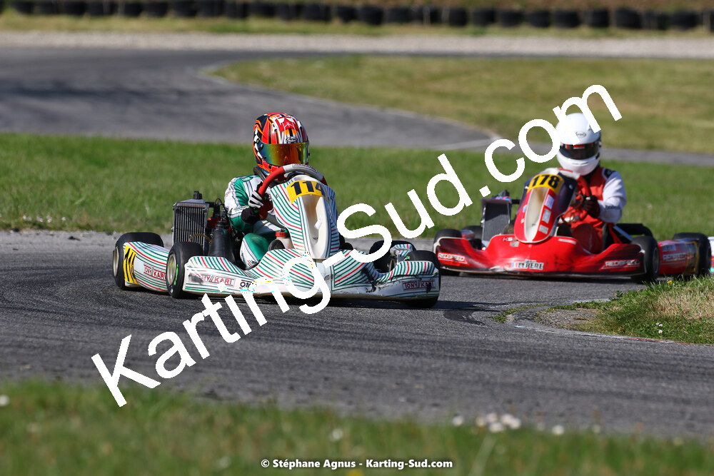 16 & 17/04/2022 : 3ème manche du Championnat du Sud 2022 au circuit d’Aigues-Vives (photos Stéphane Agnus) 2022 — karting