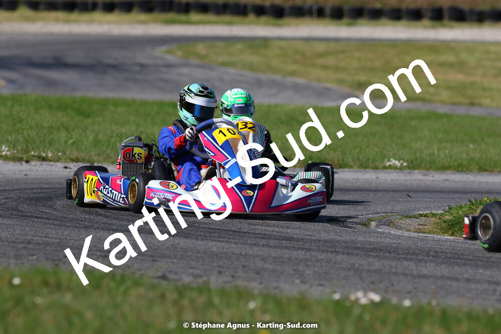 16 & 17/04/2022 : 3ème manche du Championnat du Sud 2022 au circuit d’Aigues-Vives (photos Stéphane Agnus) 2022 — karting