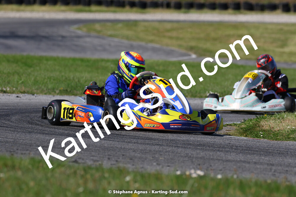 16 & 17/04/2022 : 3ème manche du Championnat du Sud 2022 au circuit d’Aigues-Vives (photos Stéphane Agnus) 2022 — karting