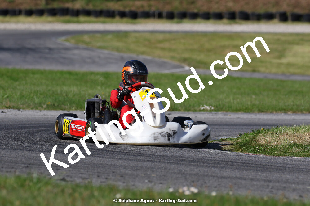 16 & 17/04/2022 : 3ème manche du Championnat du Sud 2022 au circuit d’Aigues-Vives (photos Stéphane Agnus) 2022 — karting