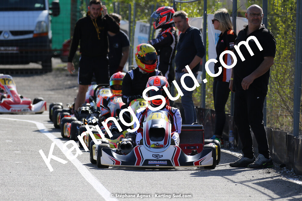 16 & 17/04/2022 : 3ème manche du Championnat du Sud 2022 au circuit d’Aigues-Vives (photos Stéphane Agnus) 2022 — karting