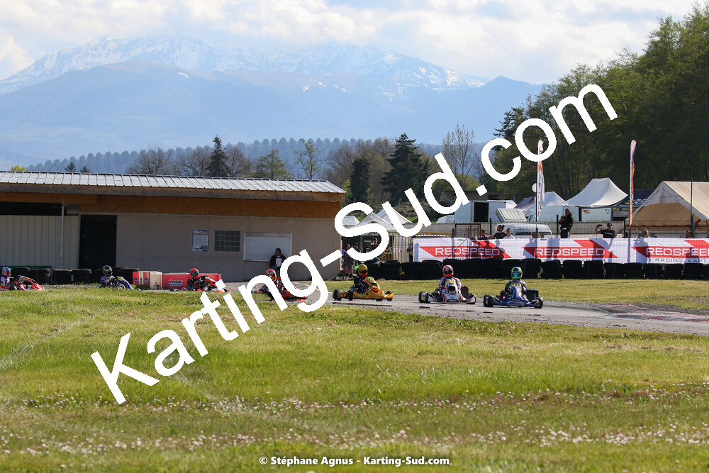 16 & 17/04/2022 : 3ème manche du Championnat du Sud 2022 au circuit d’Aigues-Vives (photos Stéphane Agnus) 2022 — karting