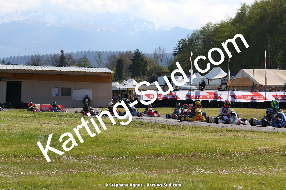 16 & 17/04/2022 : 3ème manche du Championnat du Sud 2022 au circuit d’Aigues-Vives (photos Stéphane Agnus) 2022 — karting