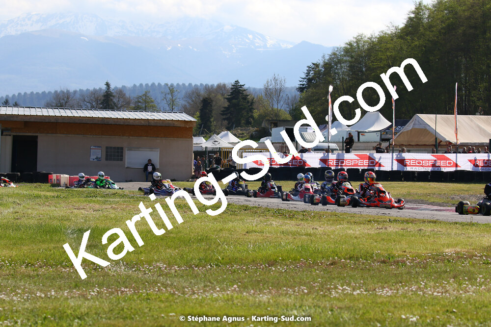 16 & 17/04/2022 : 3ème manche du Championnat du Sud 2022 au circuit d’Aigues-Vives (photos Stéphane Agnus) 2022 — karting