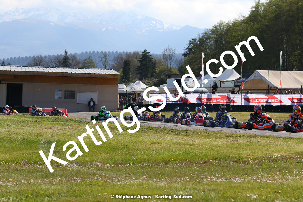 16 & 17/04/2022 : 3ème manche du Championnat du Sud 2022 au circuit d’Aigues-Vives (photos Stéphane Agnus) 2022 — karting