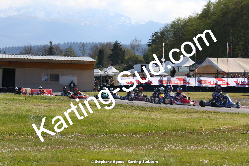 16 & 17/04/2022 : 3ème manche du Championnat du Sud 2022 au circuit d’Aigues-Vives (photos Stéphane Agnus) 2022 — karting