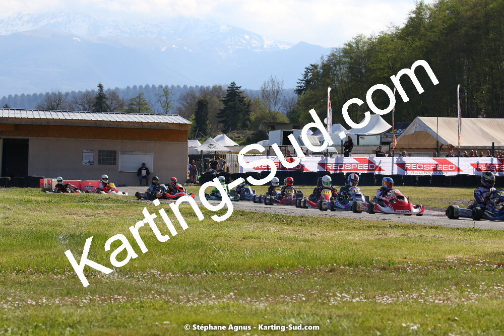 16 & 17/04/2022 : 3ème manche du Championnat du Sud 2022 au circuit d’Aigues-Vives (photos Stéphane Agnus) 2022 — karting