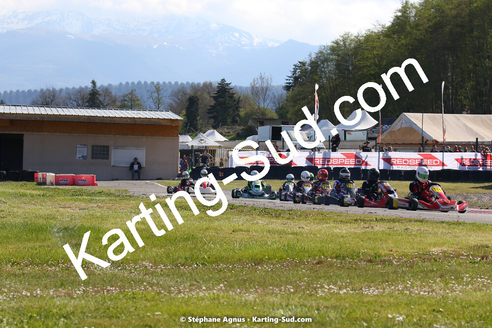 16 & 17/04/2022 : 3ème manche du Championnat du Sud 2022 au circuit d’Aigues-Vives (photos Stéphane Agnus) 2022 — karting