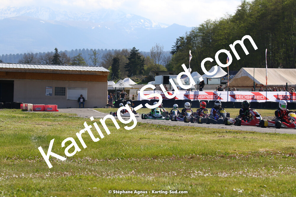 16 & 17/04/2022 : 3ème manche du Championnat du Sud 2022 au circuit d’Aigues-Vives (photos Stéphane Agnus) 2022 — karting