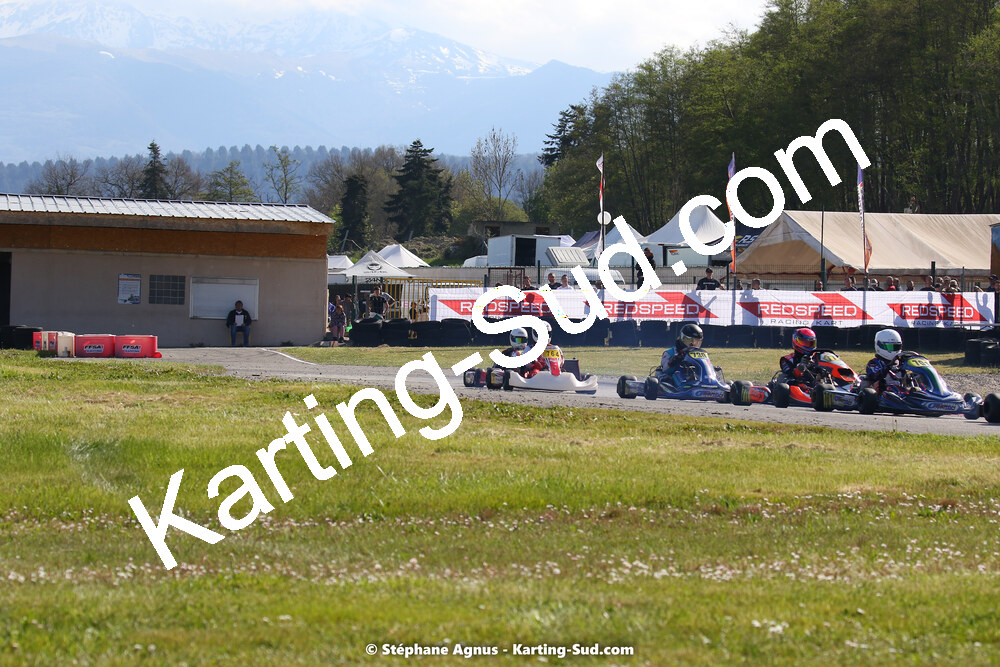 16 & 17/04/2022 : 3ème manche du Championnat du Sud 2022 au circuit d’Aigues-Vives (photos Stéphane Agnus) 2022 — karting