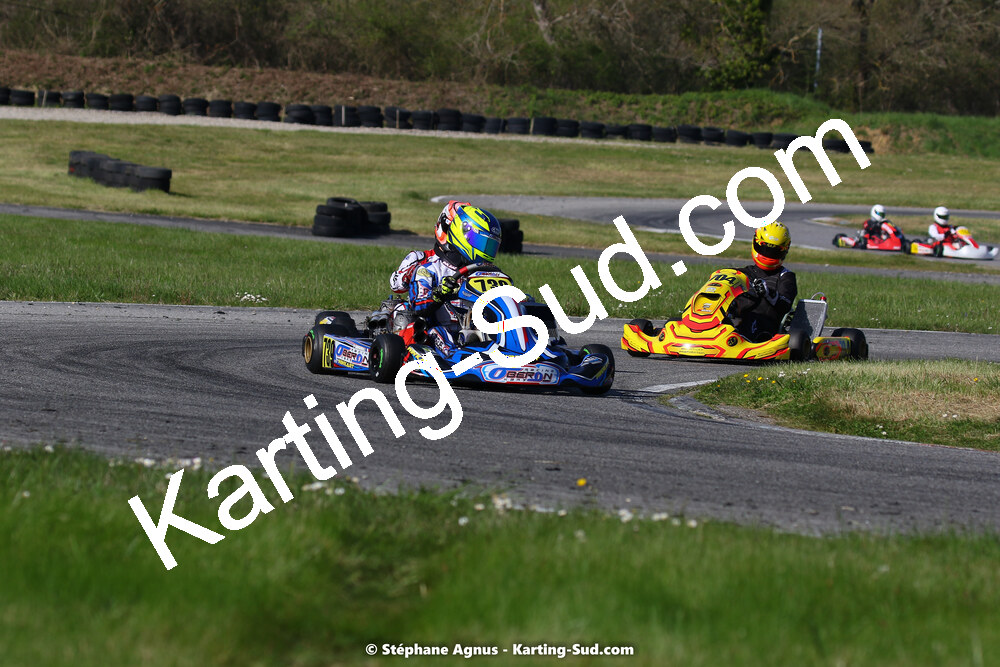 16 & 17/04/2022 : 3ème manche du Championnat du Sud 2022 au circuit d’Aigues-Vives (photos Stéphane Agnus) 2022 — karting
