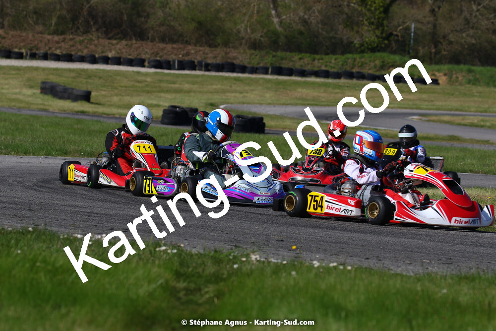 16 & 17/04/2022 : 3ème manche du Championnat du Sud 2022 au circuit d’Aigues-Vives (photos Stéphane Agnus) 2022 — karting