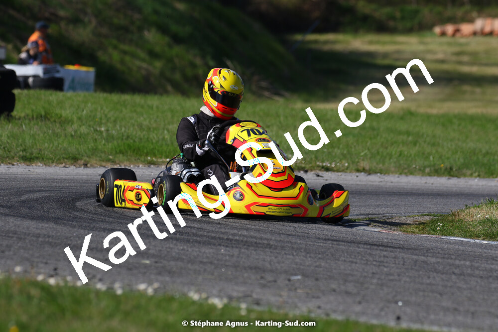 16 & 17/04/2022 : 3ème manche du Championnat du Sud 2022 au circuit d’Aigues-Vives (photos Stéphane Agnus) 2022 — karting