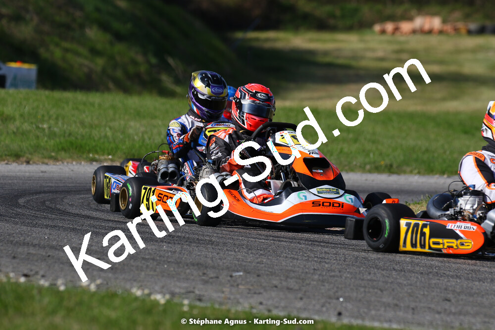 16 & 17/04/2022 : 3ème manche du Championnat du Sud 2022 au circuit d’Aigues-Vives (photos Stéphane Agnus) 2022 — karting