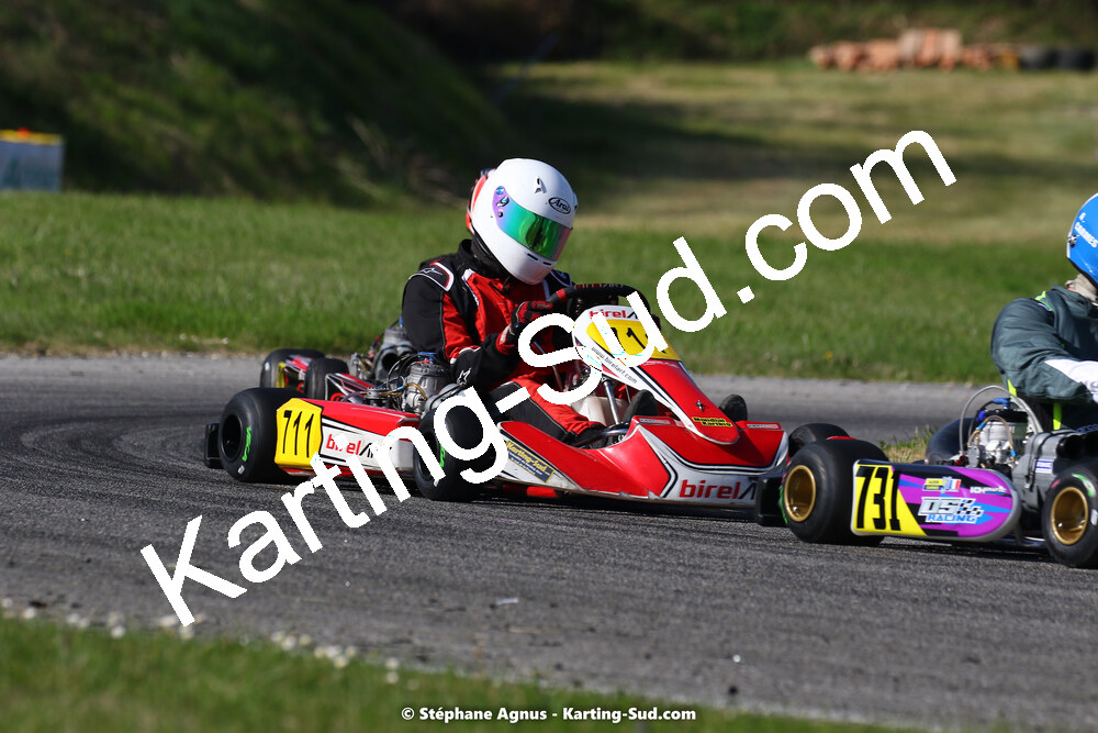 16 & 17/04/2022 : 3ème manche du Championnat du Sud 2022 au circuit d’Aigues-Vives (photos Stéphane Agnus) 2022 — karting