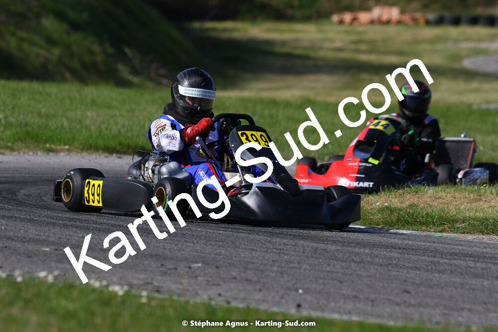 16 & 17/04/2022 : 3ème manche du Championnat du Sud 2022 au circuit d’Aigues-Vives (photos Stéphane Agnus) 2022 — karting