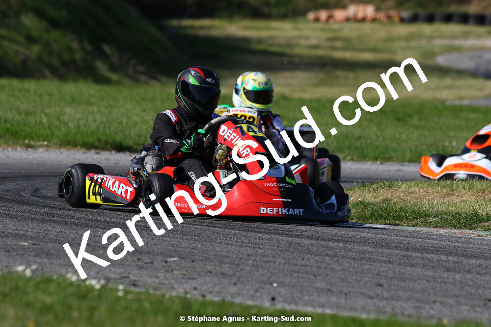 16 & 17/04/2022 : 3ème manche du Championnat du Sud 2022 au circuit d’Aigues-Vives (photos Stéphane Agnus) 2022 — karting
