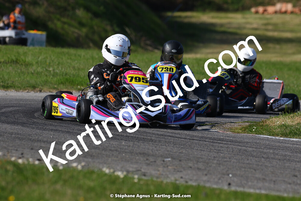 16 & 17/04/2022 : 3ème manche du Championnat du Sud 2022 au circuit d’Aigues-Vives (photos Stéphane Agnus) 2022 — karting