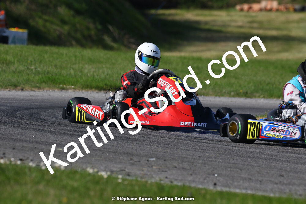 16 & 17/04/2022 : 3ème manche du Championnat du Sud 2022 au circuit d’Aigues-Vives (photos Stéphane Agnus) 2022 — karting