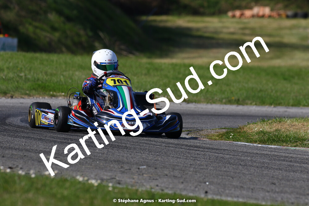 16 & 17/04/2022 : 3ème manche du Championnat du Sud 2022 au circuit d’Aigues-Vives (photos Stéphane Agnus) 2022 — karting