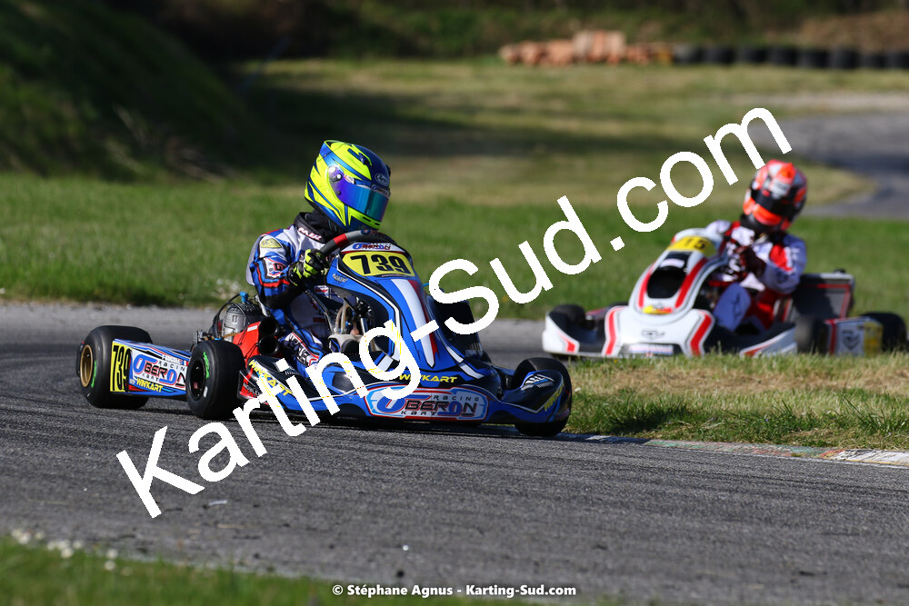16 & 17/04/2022 : 3ème manche du Championnat du Sud 2022 au circuit d’Aigues-Vives (photos Stéphane Agnus) 2022 — karting