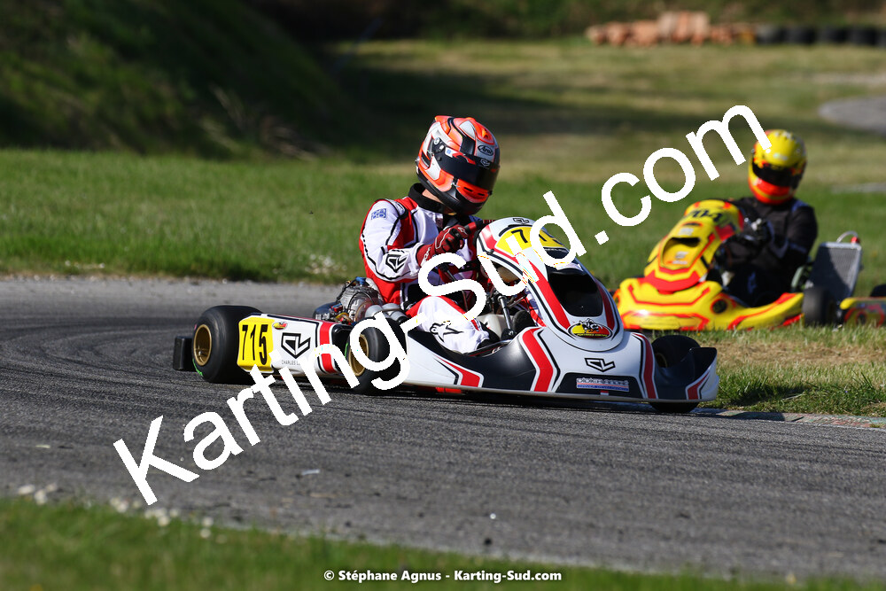 16 & 17/04/2022 : 3ème manche du Championnat du Sud 2022 au circuit d’Aigues-Vives (photos Stéphane Agnus) 2022 — karting