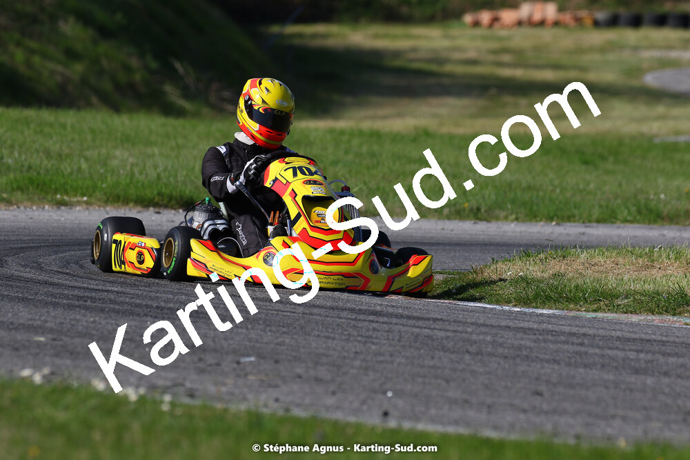 16 & 17/04/2022 : 3ème manche du Championnat du Sud 2022 au circuit d’Aigues-Vives (photos Stéphane Agnus) 2022 — karting