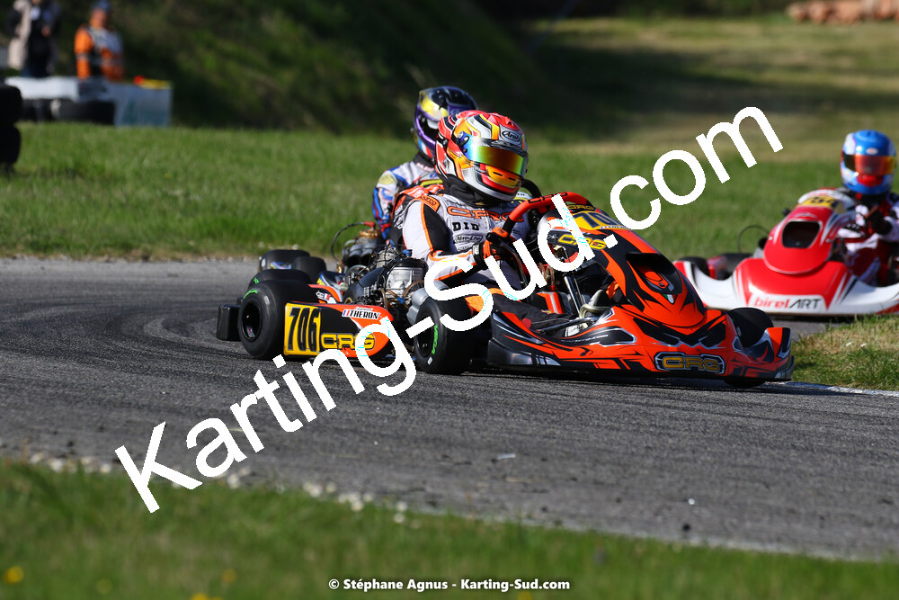 16 & 17/04/2022 : 3ème manche du Championnat du Sud 2022 au circuit d’Aigues-Vives (photos Stéphane Agnus) 2022 — karting
