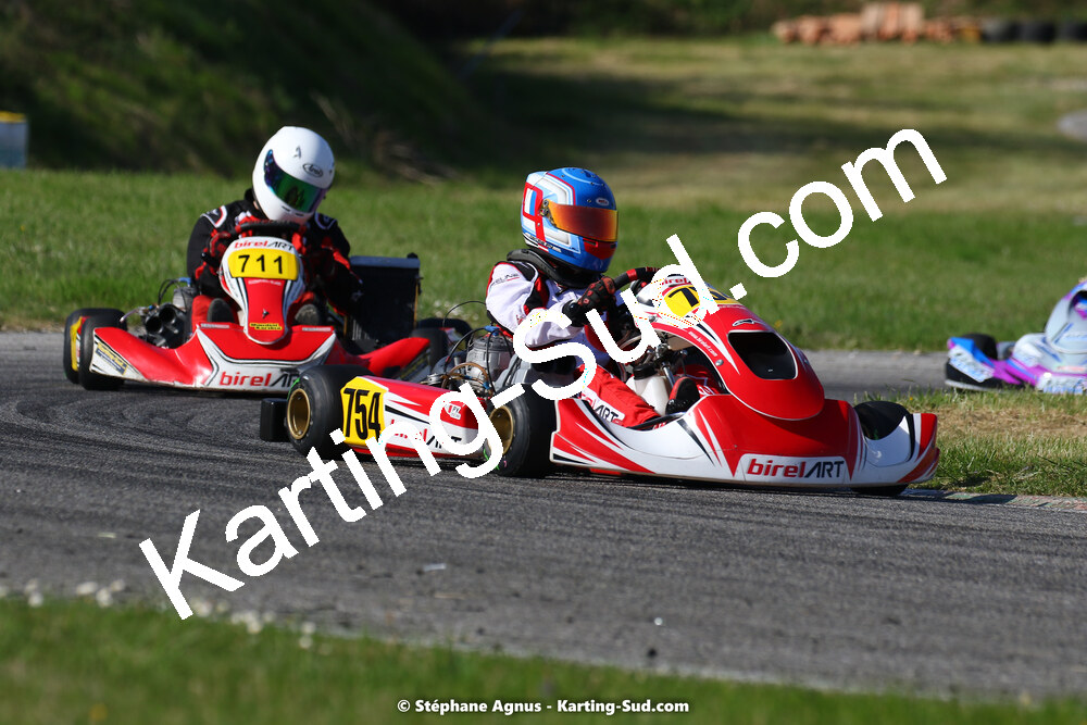 16 & 17/04/2022 : 3ème manche du Championnat du Sud 2022 au circuit d’Aigues-Vives (photos Stéphane Agnus) 2022 — karting