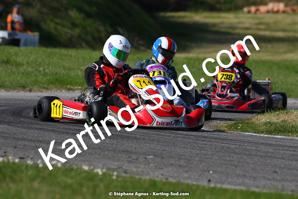 16 & 17/04/2022 : 3ème manche du Championnat du Sud 2022 au circuit d’Aigues-Vives (photos Stéphane Agnus) 2022 — karting
