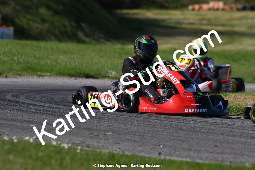 16 & 17/04/2022 : 3ème manche du Championnat du Sud 2022 au circuit d’Aigues-Vives (photos Stéphane Agnus) 2022 — karting